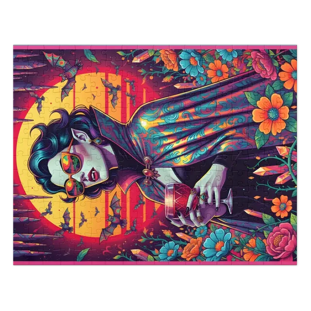 Neon Vampire | Jigsaw Puzzles