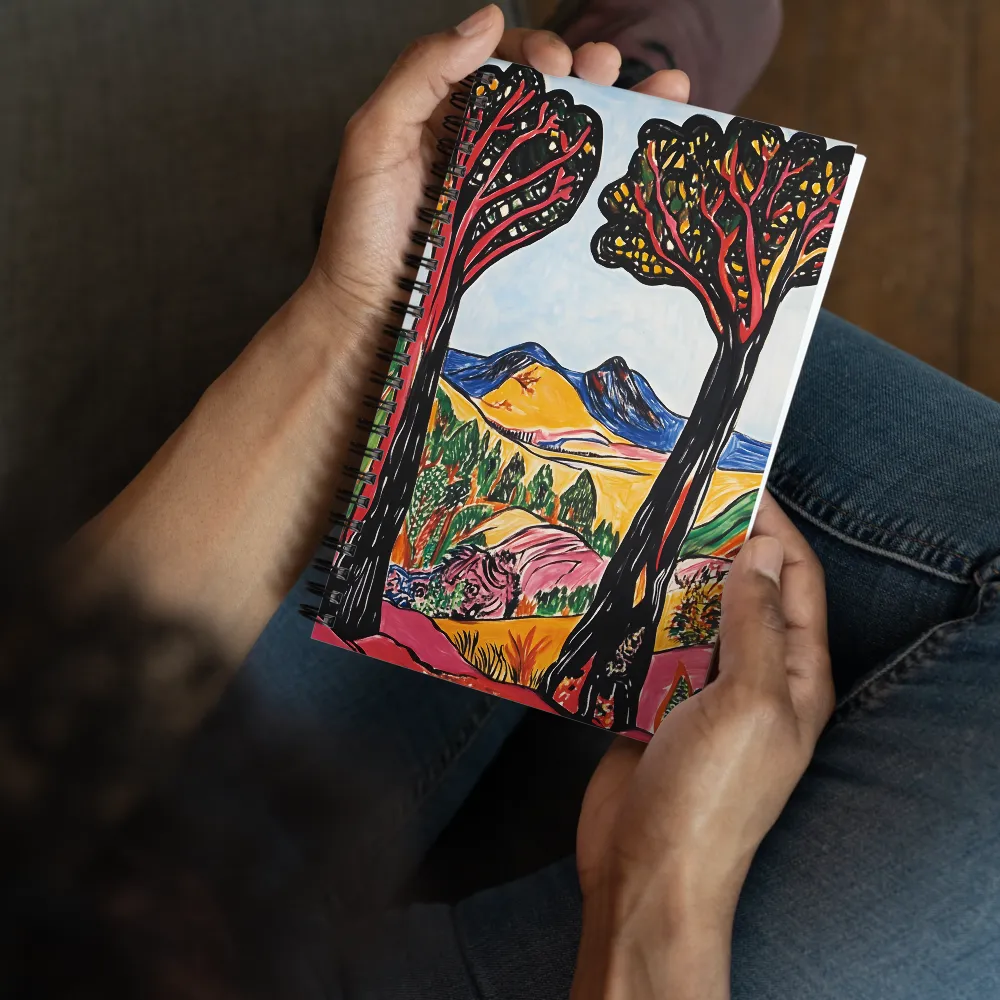 Fauvist Landscape 
 Spiral Notebook | 140 pages