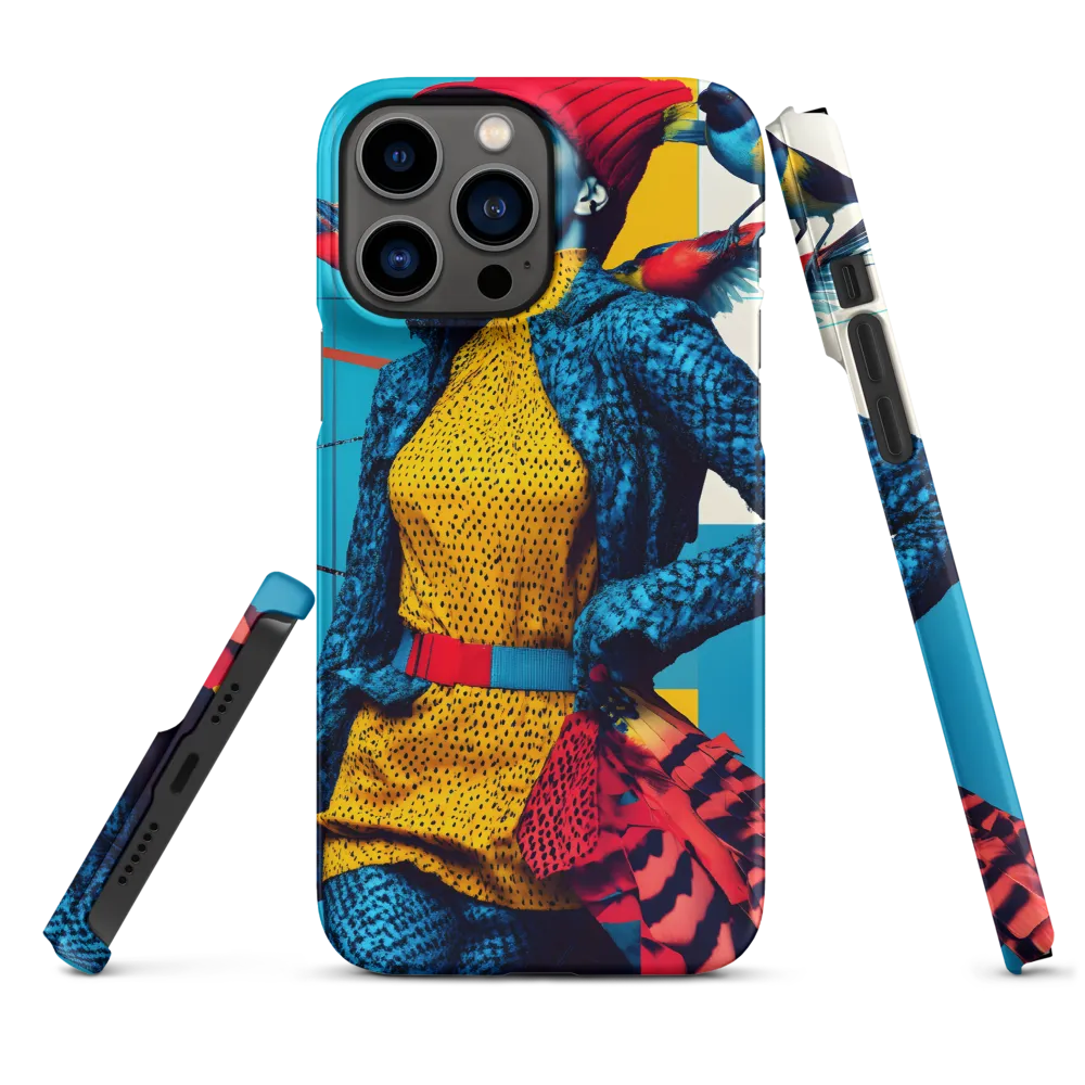 Vibrant Fusion of Nature and Fashion | Phone Case