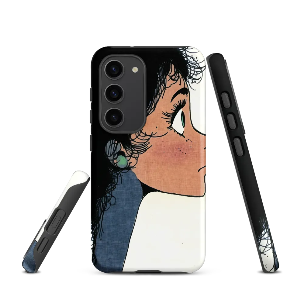 Female Profile Illustration | Phone Case