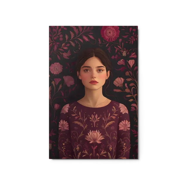 The Floral Muse | Art Print