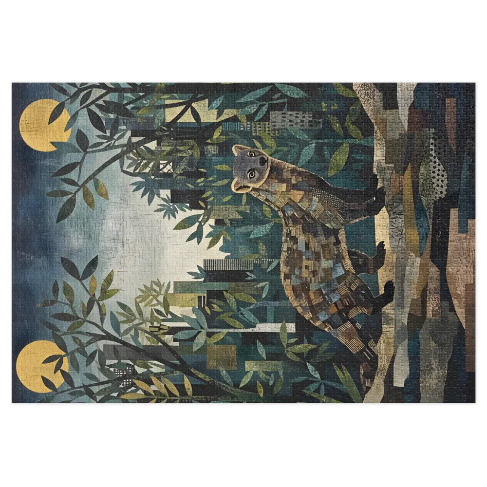 Patchwork Marten | Jigsaw Puzzles