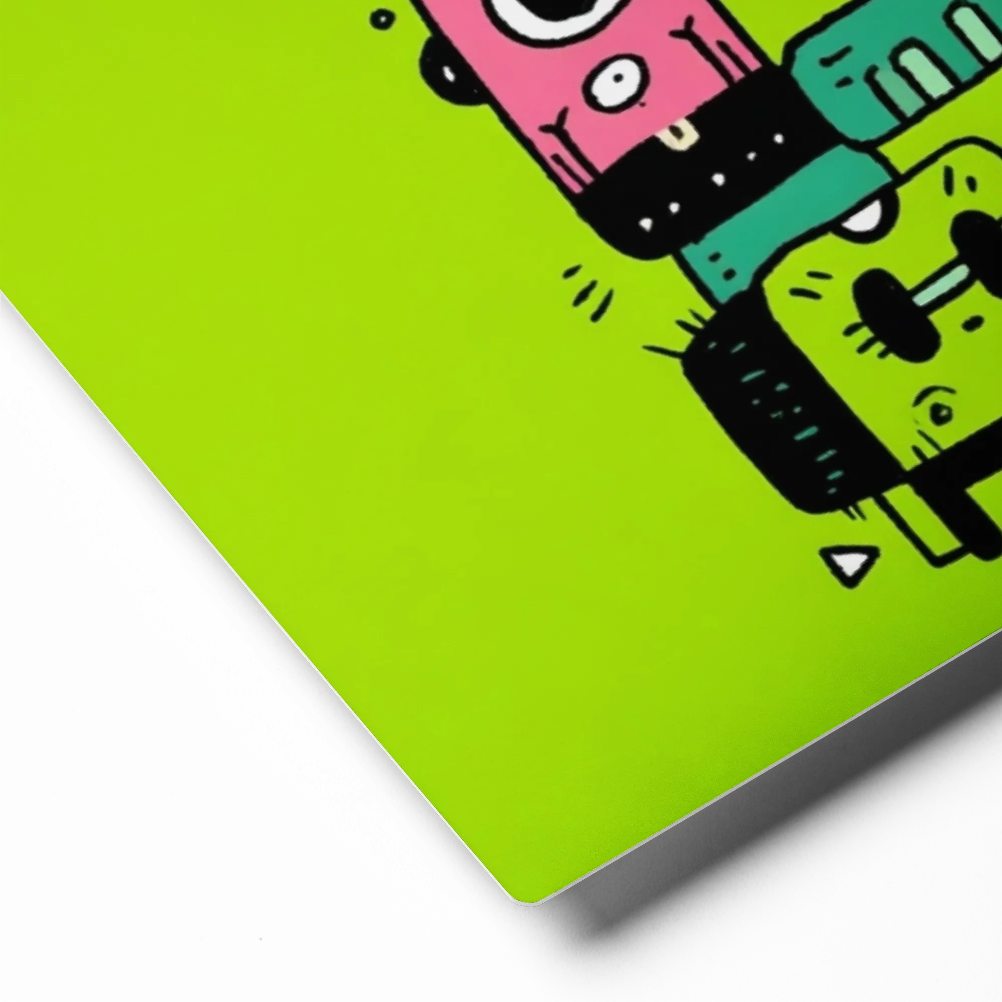 Stacked Monster Doodle | Art Print