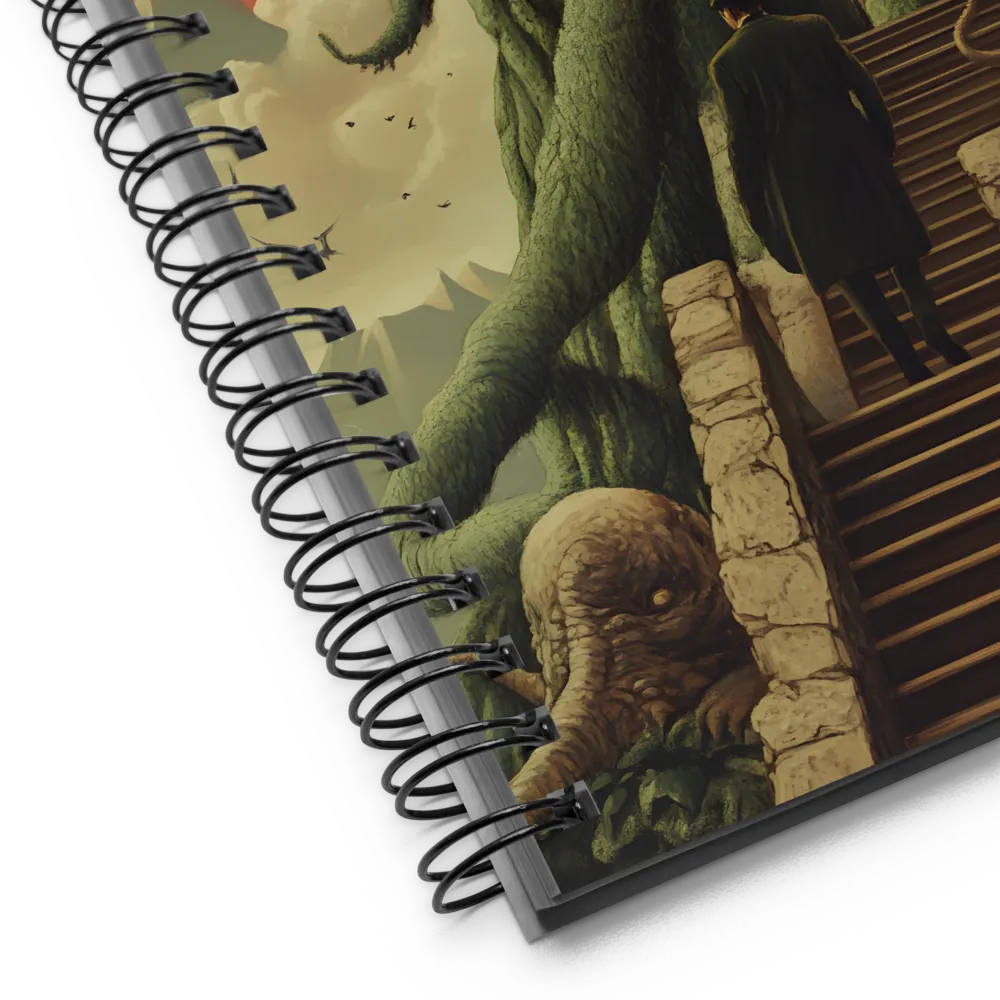 The Ancient Guardian's Path 
 Spiral Notebook | 140 pages