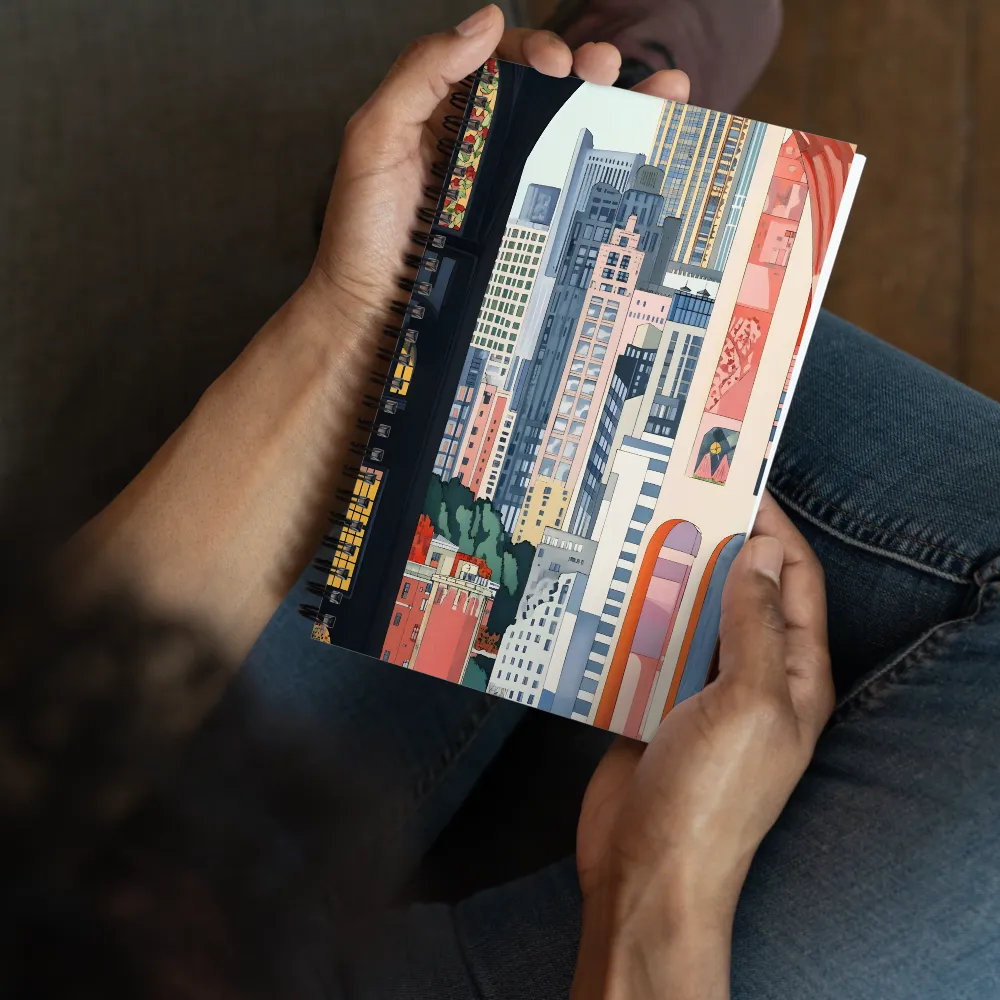 Urban Arches View 
 Spiral Notebook | 140 pages