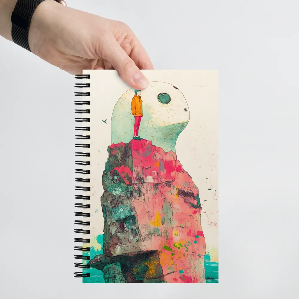 Watcher on the Colossal 
 Spiral Notebook | 140 pages