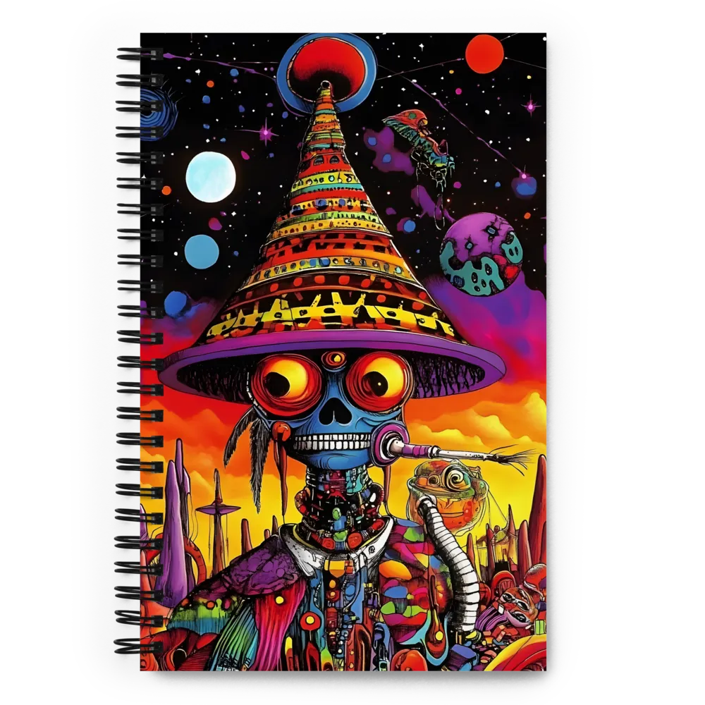 Cosmic Sorcerer 
 Spiral Notebook | 140 pages