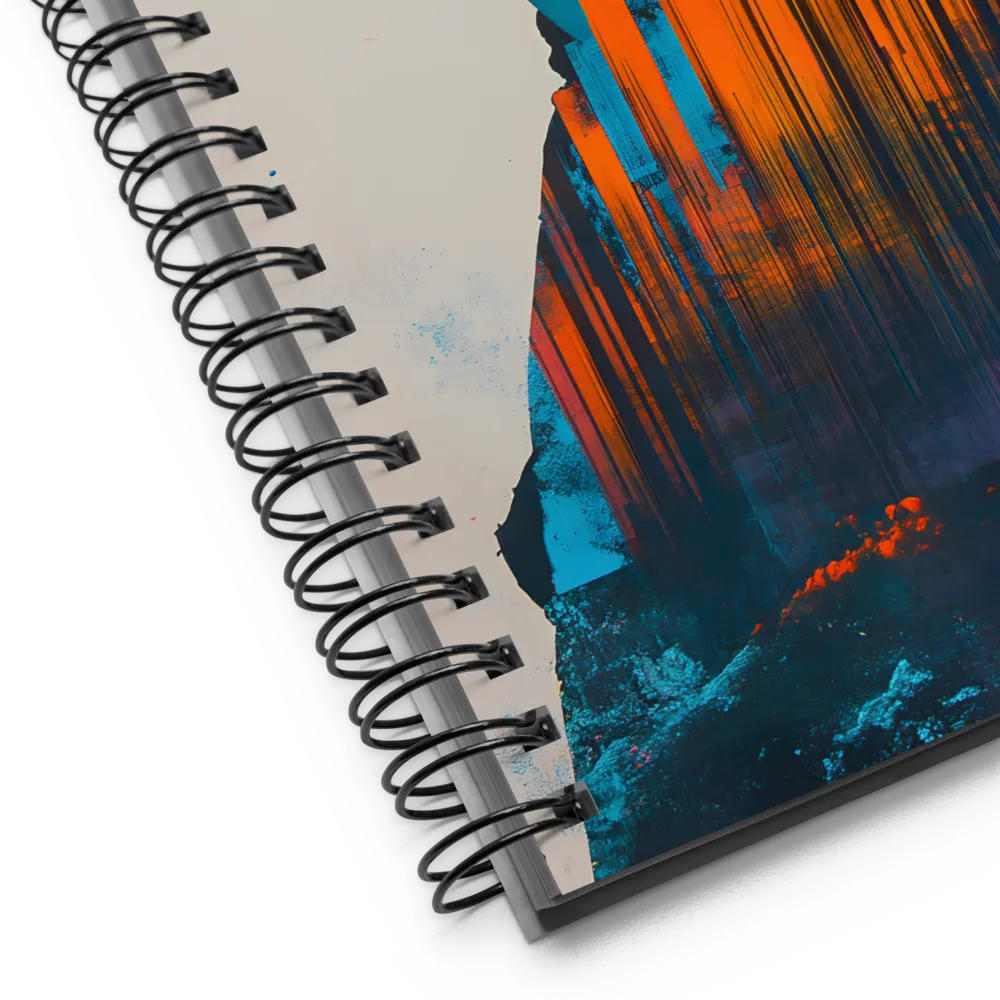 Neon Echo 
 Spiral Notebook | 140 pages