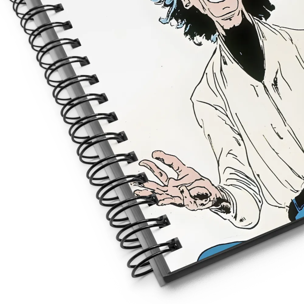 The Outburst of Colors 
 Spiral Notebook | 140 pages