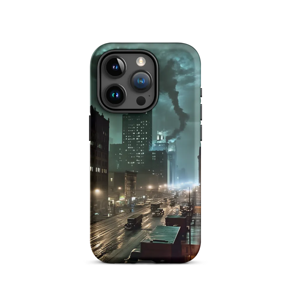 Surreal Cityscape at Night | Phone Case