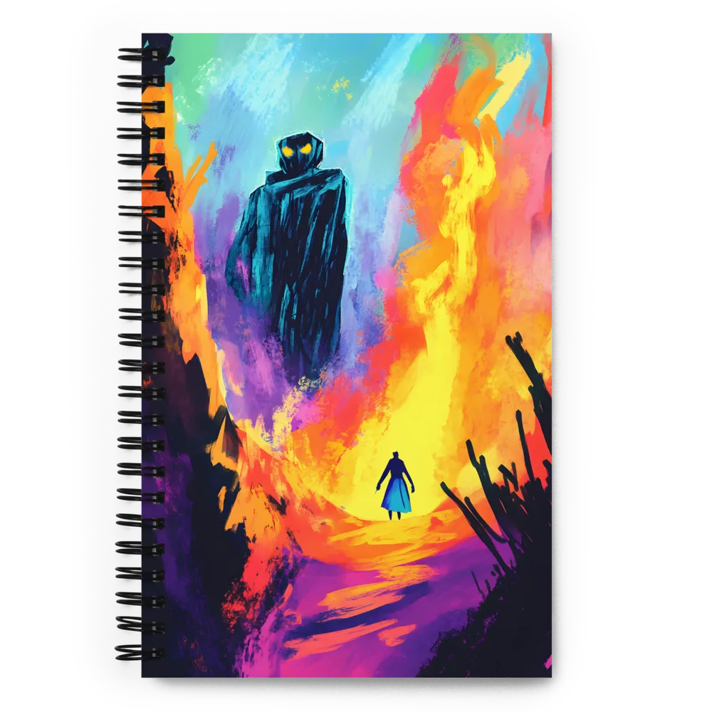 The Hooded Guardian 
 Spiral Notebook | 140 pages