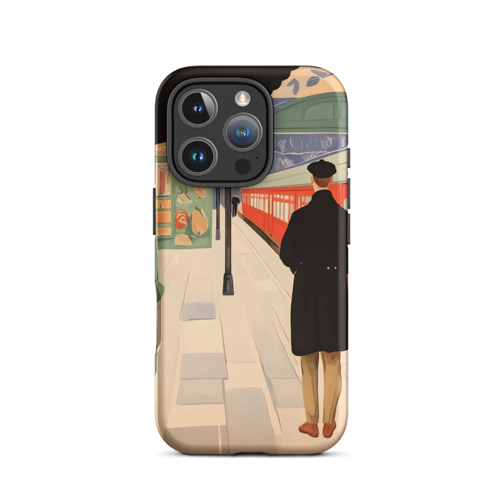 The Traveller's Wait | Phone Case