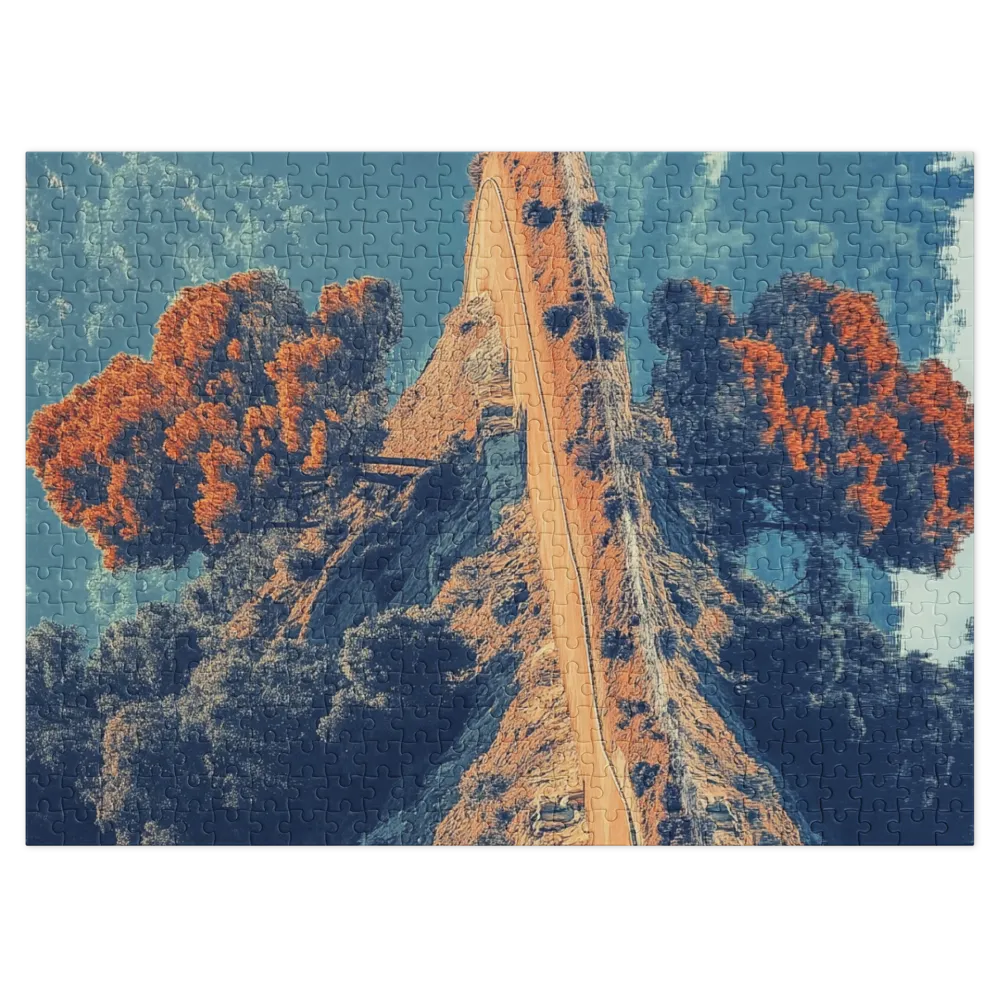 Symphony of Reflection 
 Jigsaw Puzzle in Tin Box