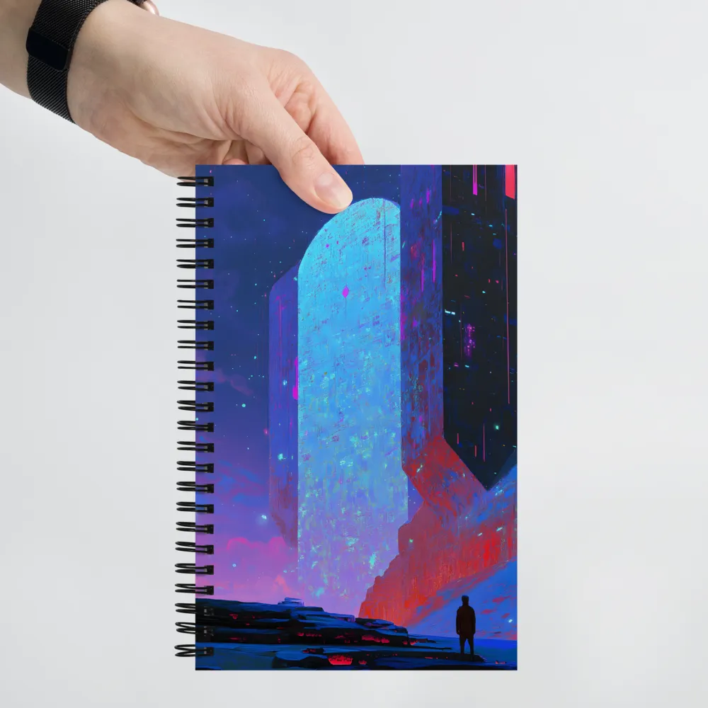 Cosmic Frontier Gateway 
 Spiral Notebook | 140 pages