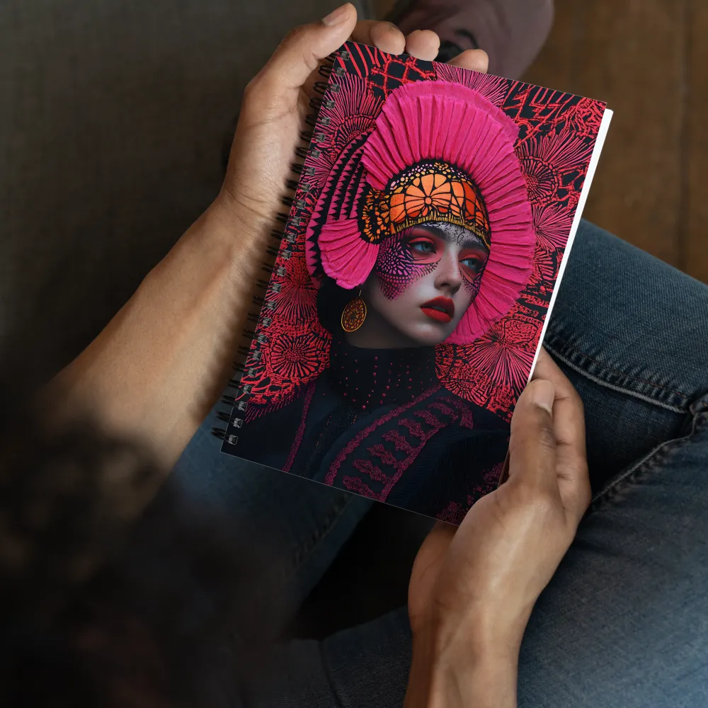 Ornate Tribal Gaze 
 Spiral Notebook | 140 pages