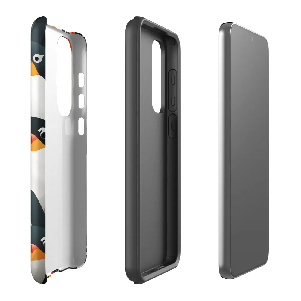 Colorful Penguin Illustration Collection | Phone Case
