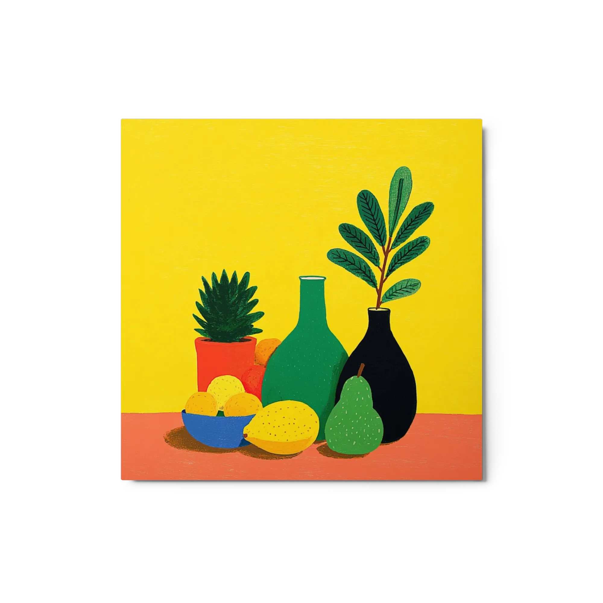Still Life with Lemons and Pear