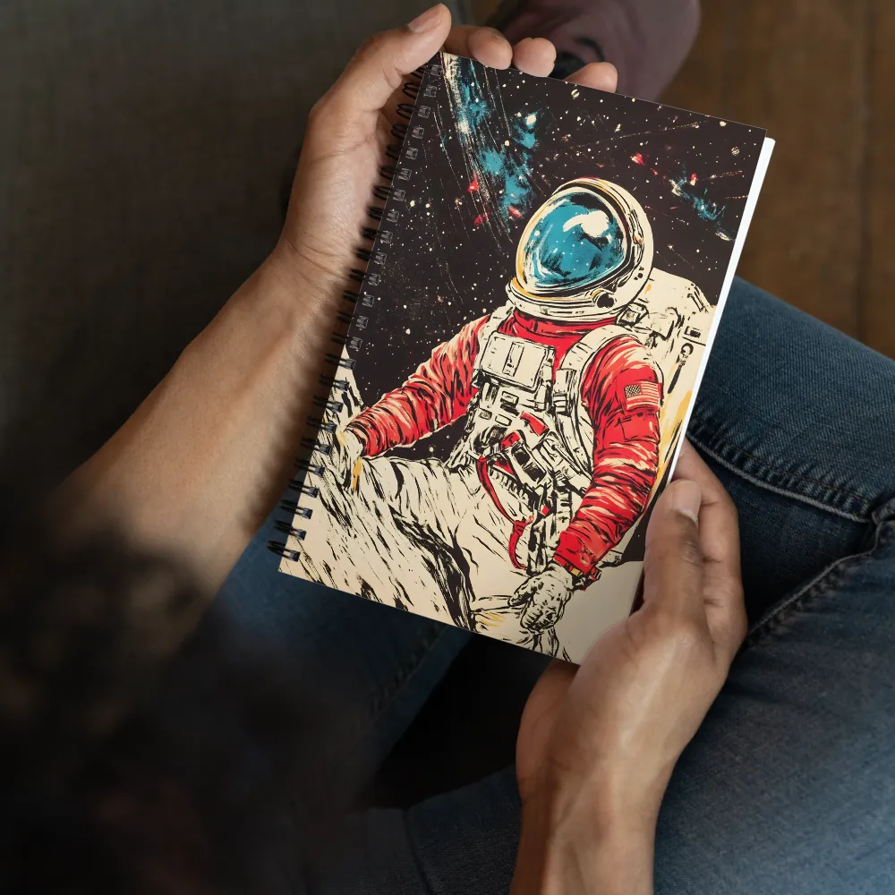 Cosmic Voyager 
 Spiral Notebook | 140 pages