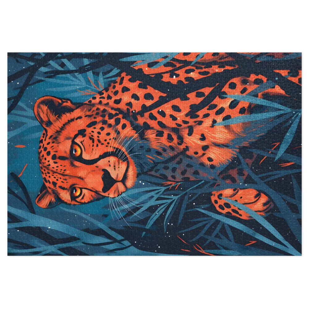 Cheetah at Dusk | Jigsaw Puzzles