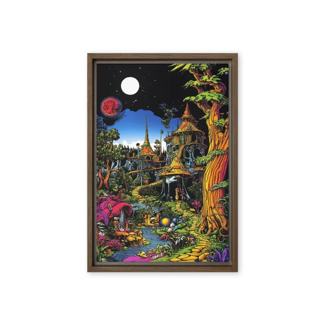 Psychedelic Fantasy Realm | Art Print