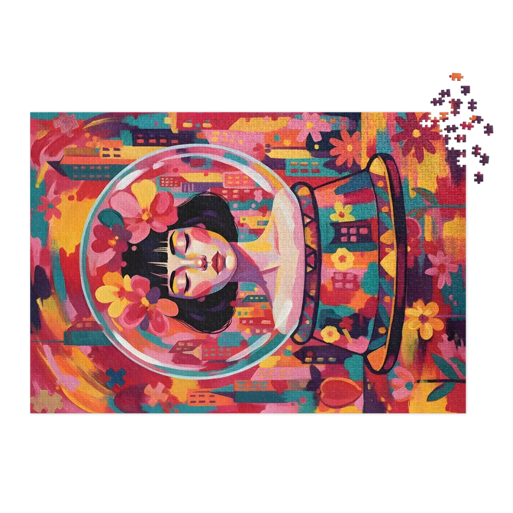 Blooming Globe Portrait