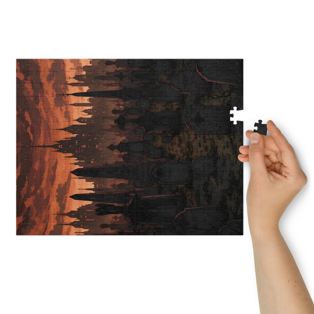 Graveyard at Dusk | Jigsaw Puzzles