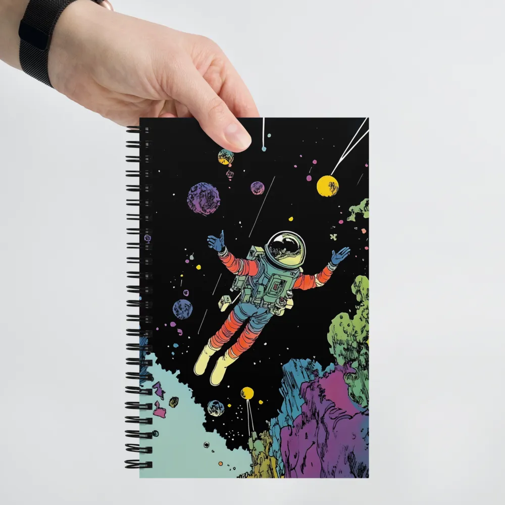 Cosmic Drift 
 Spiral Notebook | 140 pages