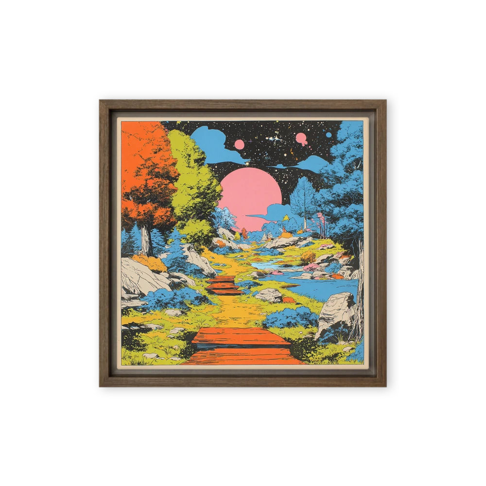 Pink Moon Path | Art Print