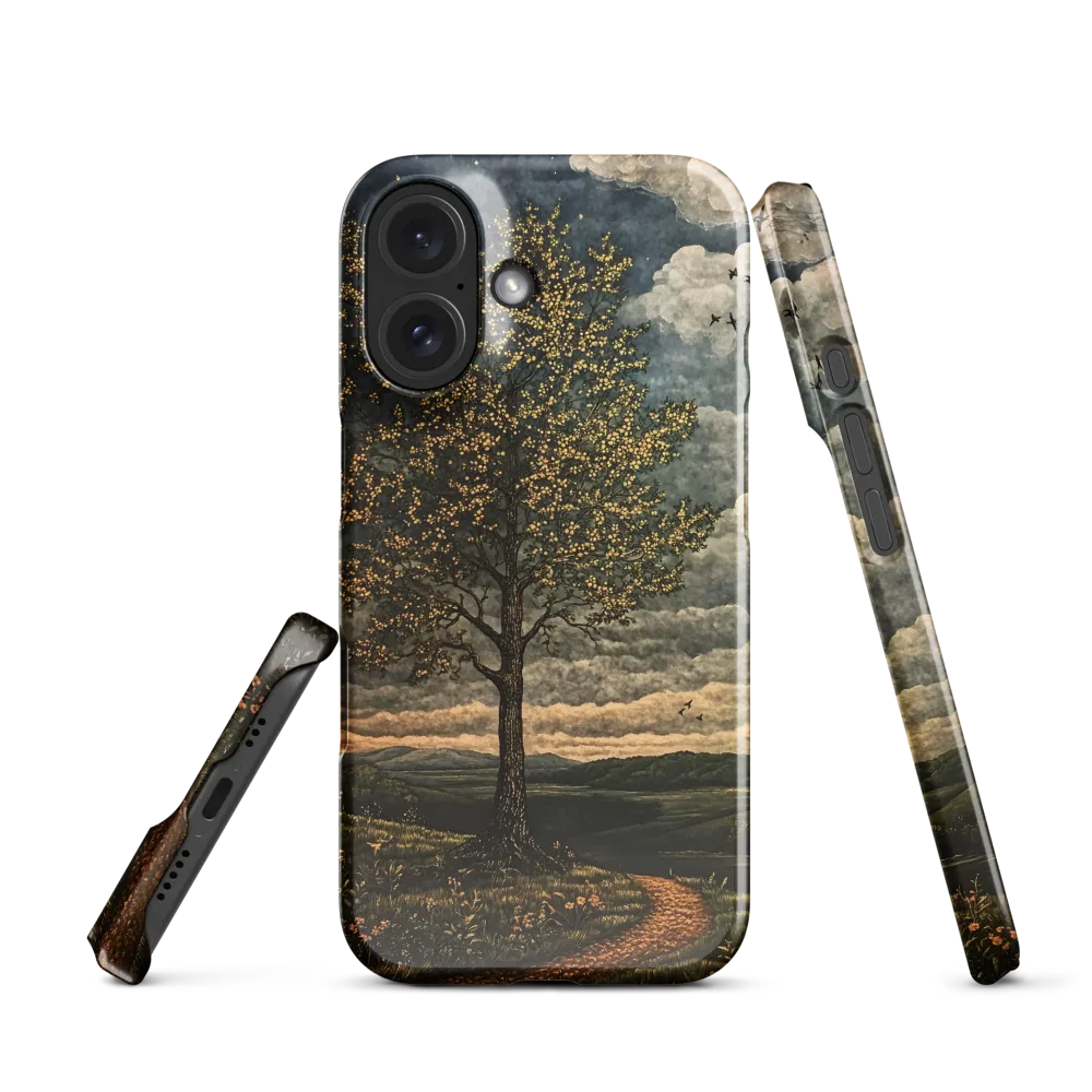 The Golden Tree's Path 
 Samsung Galaxy S25 | Tough Case