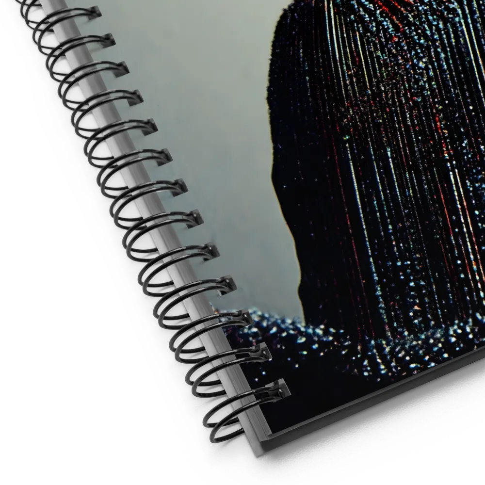 Fragmented Human Energy 
 Spiral Notebook | 140 pages