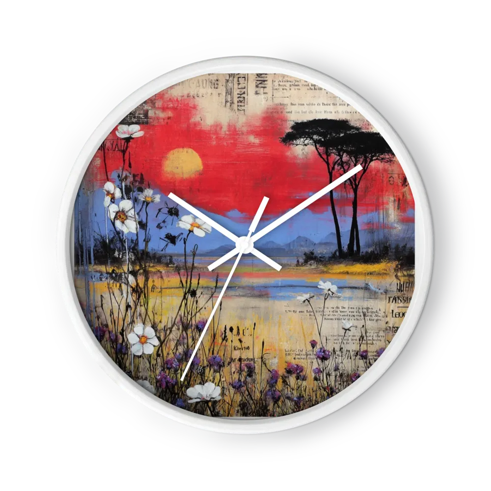 Crimson Horizon Meadow