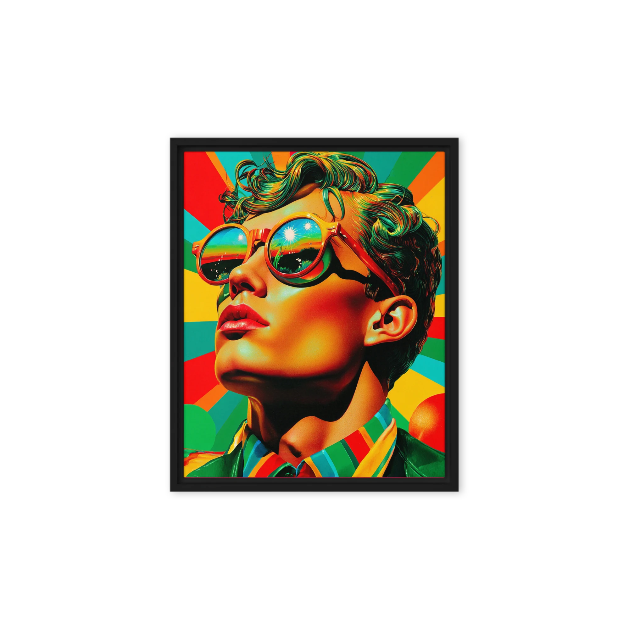 Vibrant Sun Gaze