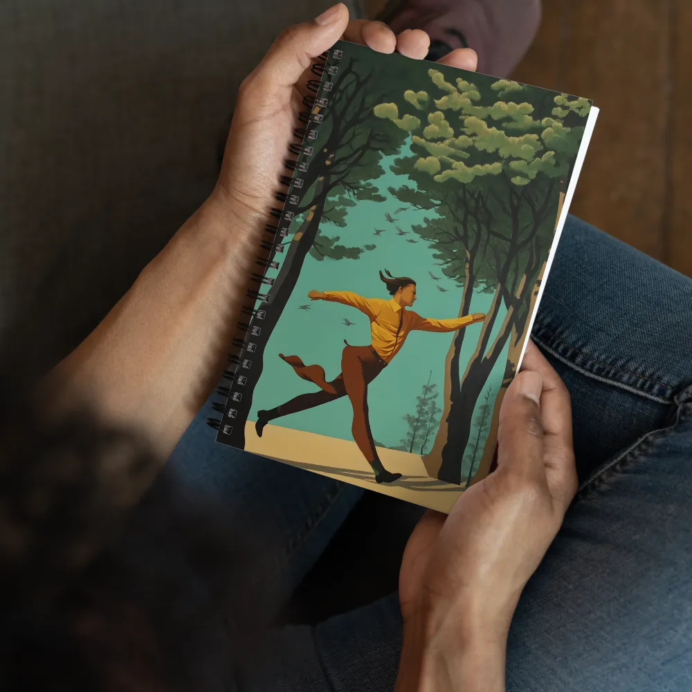 The Forest Dash 
 Spiral Notebook | 140 pages