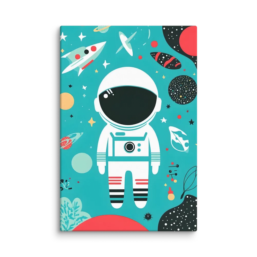 Little Astronaut's Space Adventure 
 Canvas | 40″x 60″