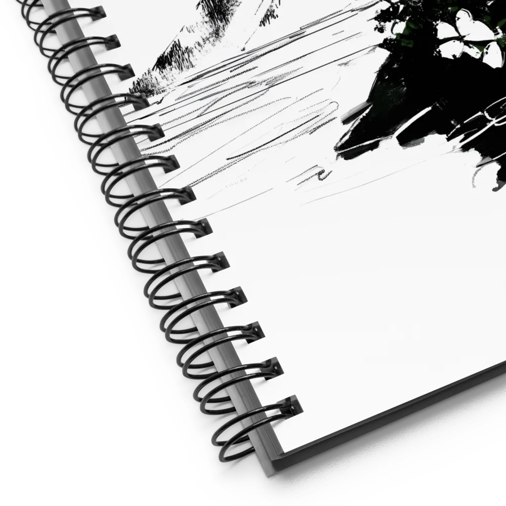 Lakeside Contemplation 
 Spiral Notebook | 140 pages