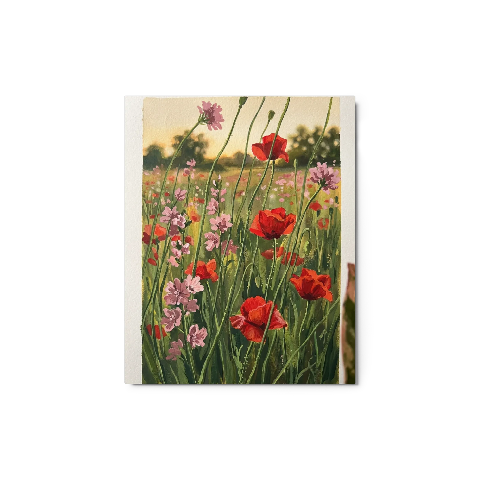 Impressionist Poppy Field
