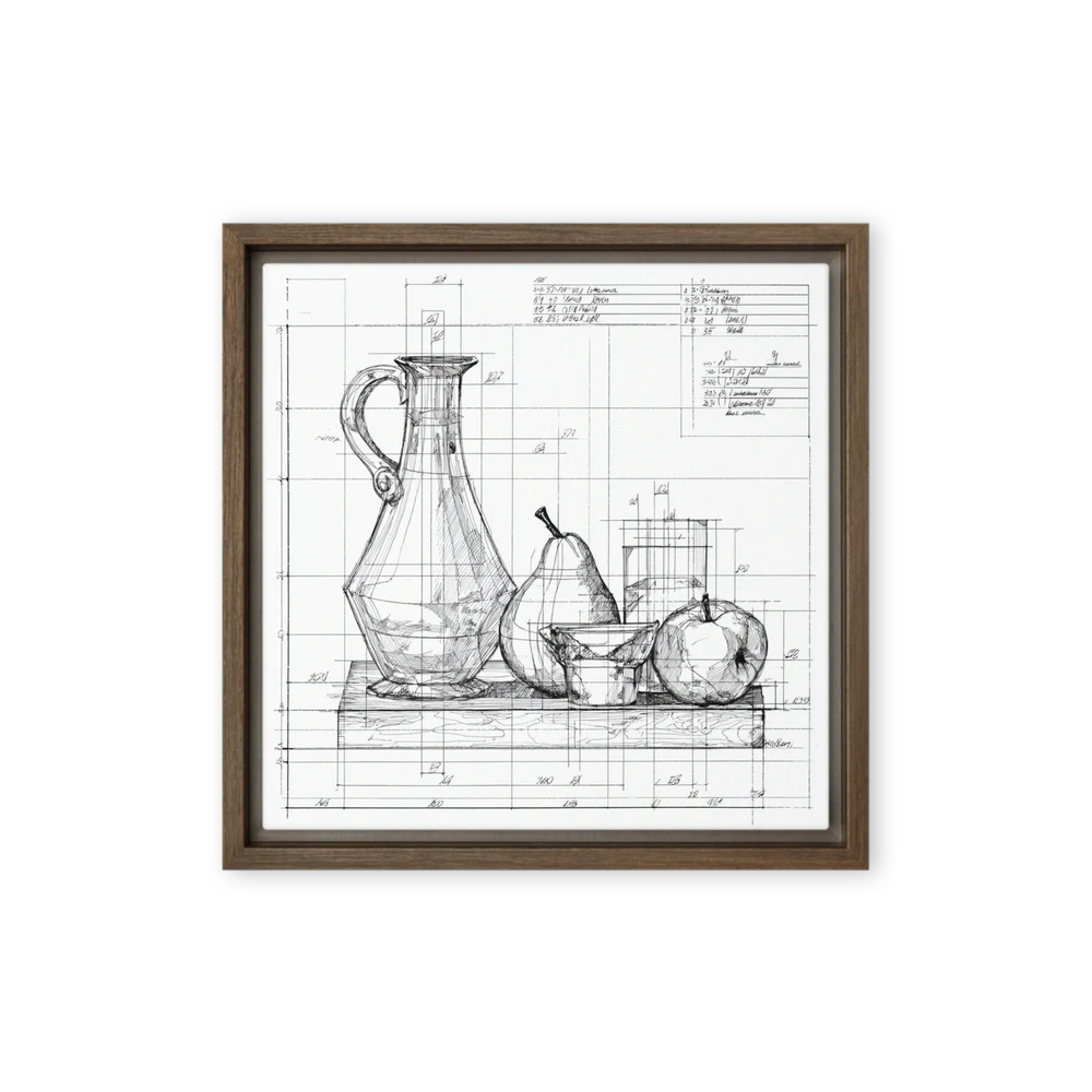 Technical Still Life Study | Art Print