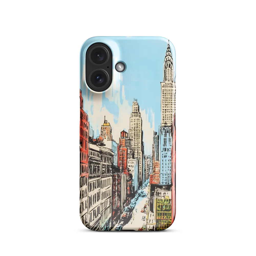 Manhattan Street View 
 iPhone 15 Pro Max | Snap Case