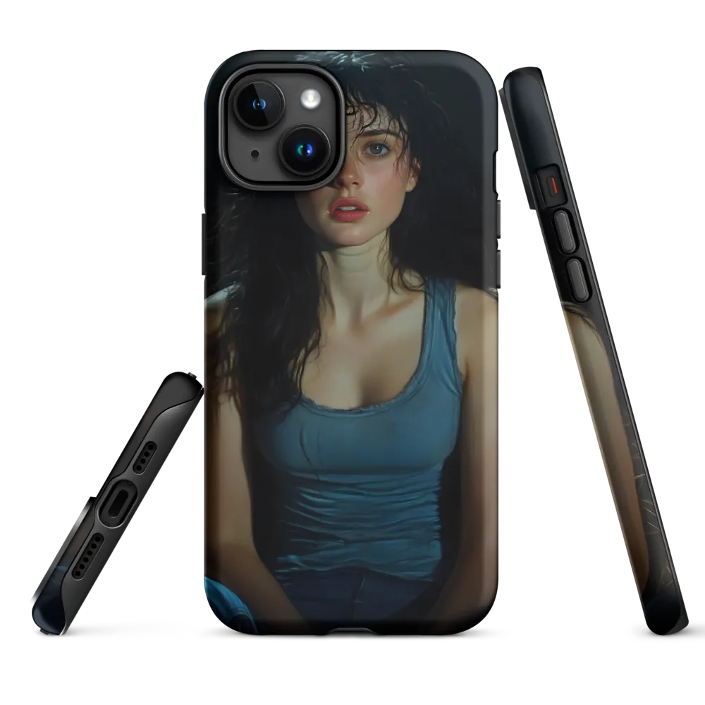 Realistic Oil Portrait of Woman | Phone Case
