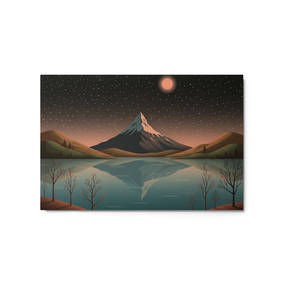 Lunar Mountain Reflection