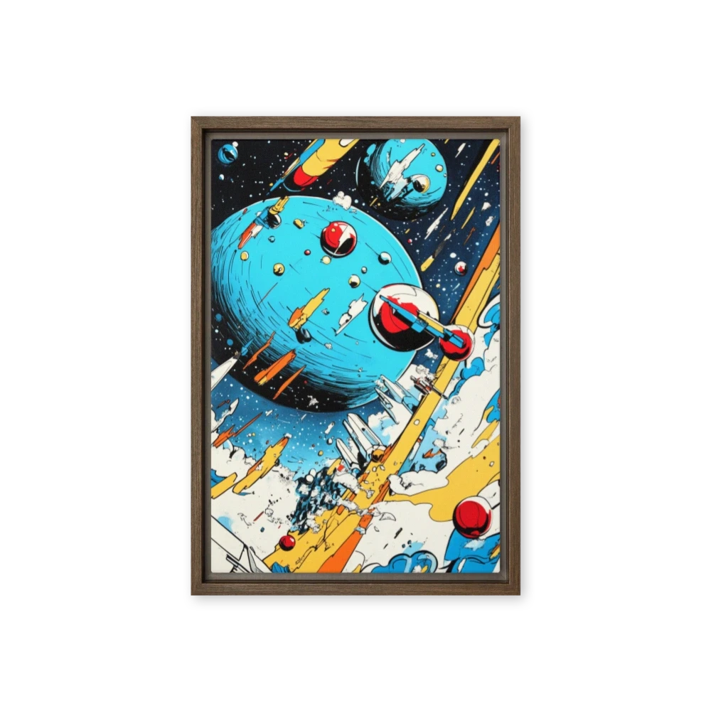 Colorful Space Illustration