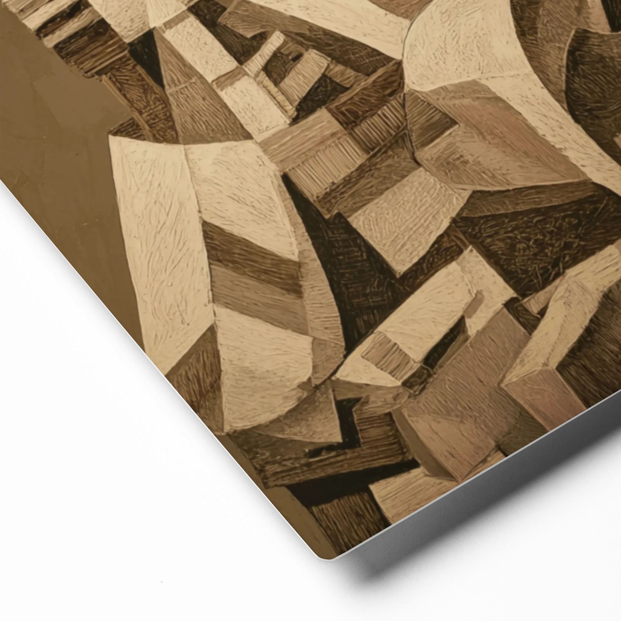 The Pondering Cubist | Art Print