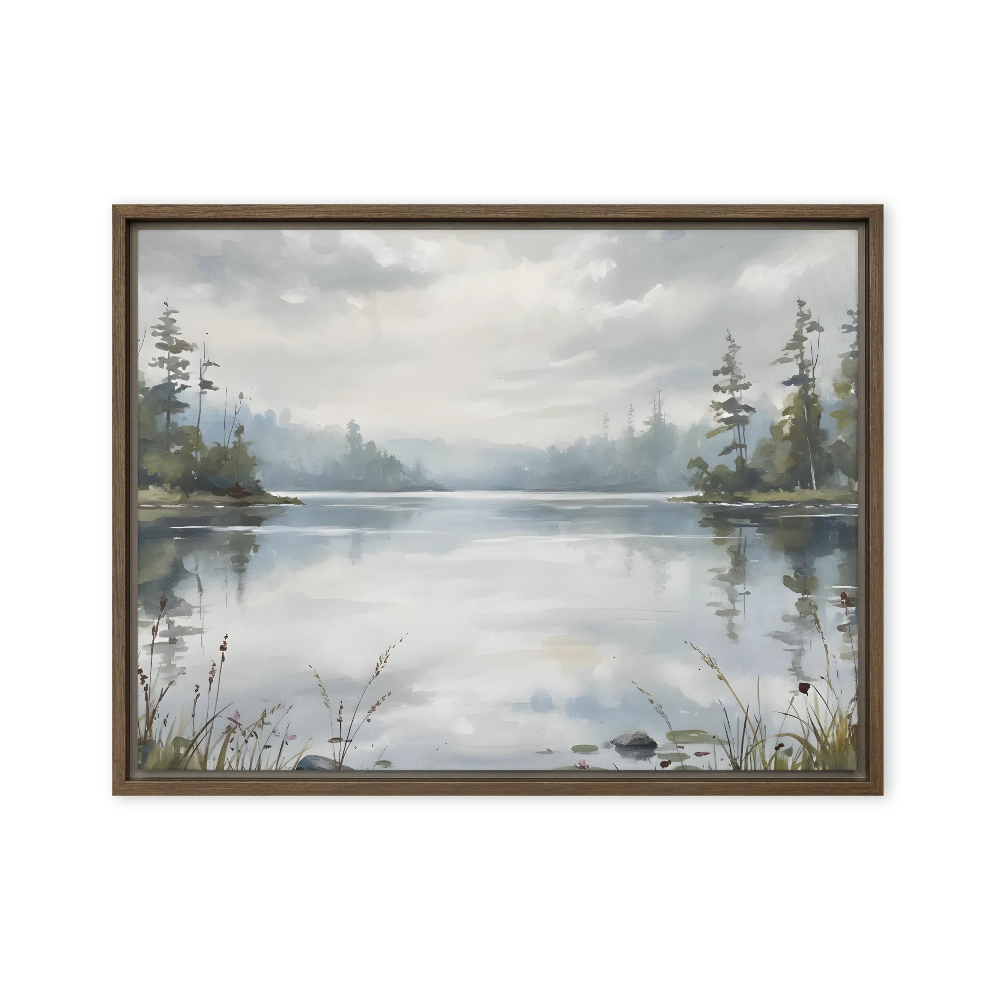 Tranquil Forest Lake