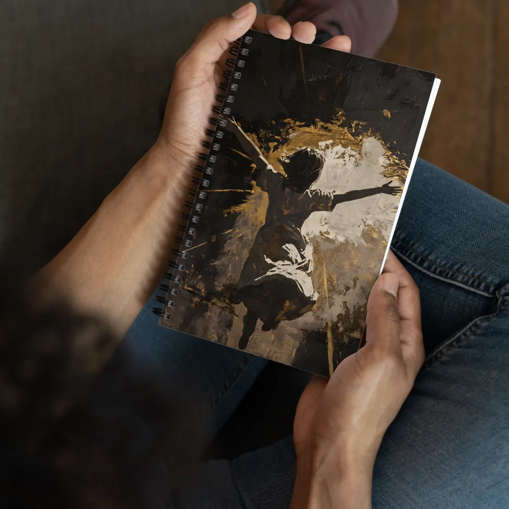 Ecstasy in Gold 
 Spiral Notebook | 140 pages