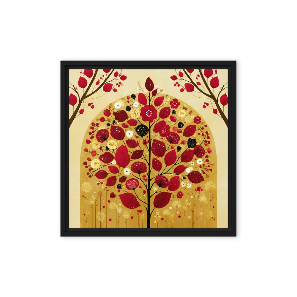 Crimson Tree of Life | Art Print