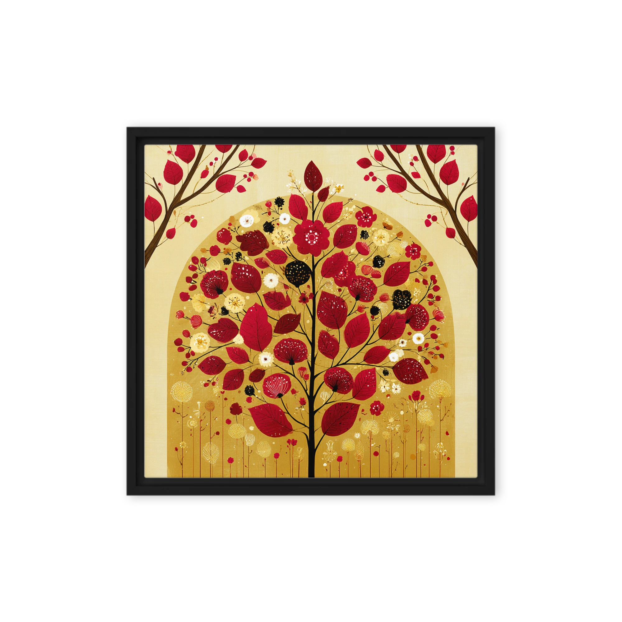 Crimson Tree of Life | Art Print