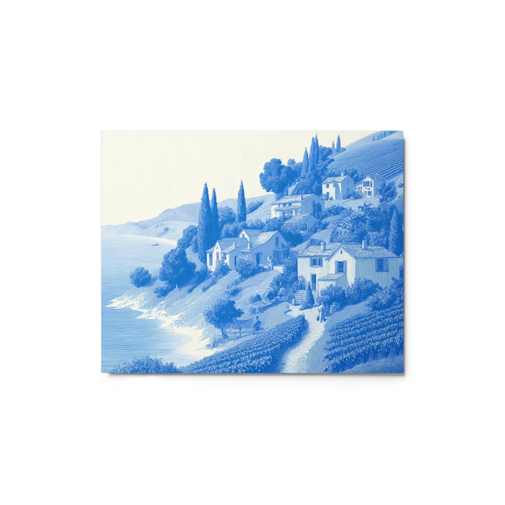 Coastal Vineyard Vista | Art Print