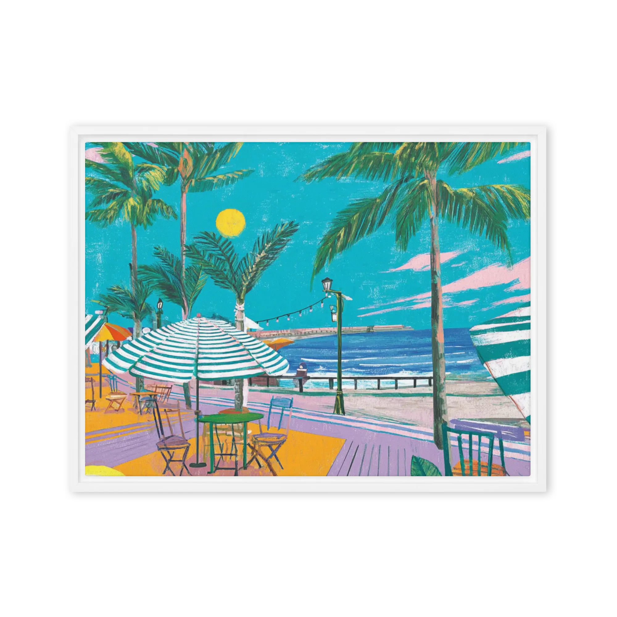 Sunny Beachside Cafe
