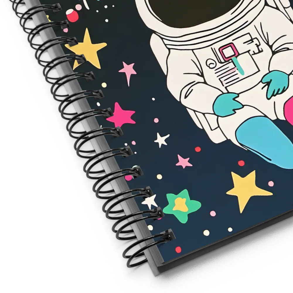 Cosmic Float 
 Spiral Notebook | 140 pages