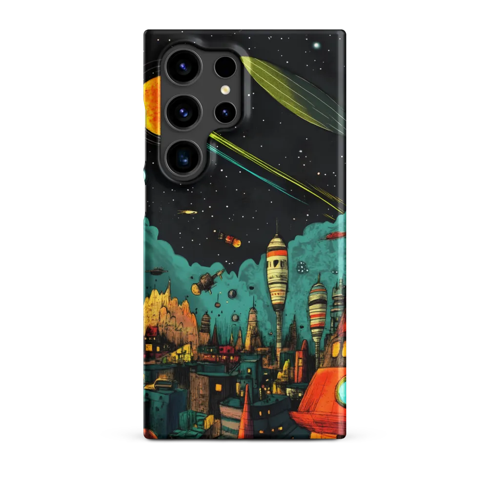 Surreal Cosmic Cityscape | Phone Case